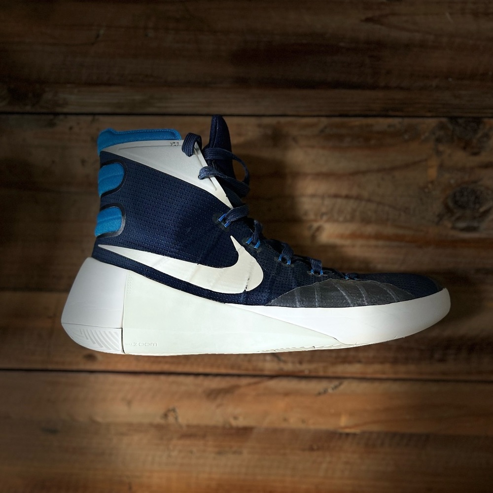 Nike Women’s Hyperdunk 2015 TB Midnight Navy Blue Basketball Shoes